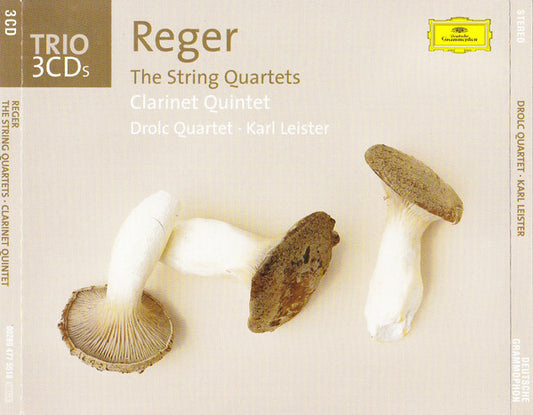 Reger* / Drolc Quartet*, Karl Leister - The String Quartets / Clarinet Quintet - reger, Drolc Quartet, Karl Leister - CD