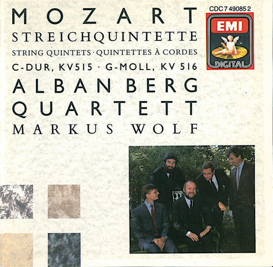 Mozart* - Alban Berg Quartett, Markus Wolf (2) - Streichquintette / String Quintets - Mozart - CD