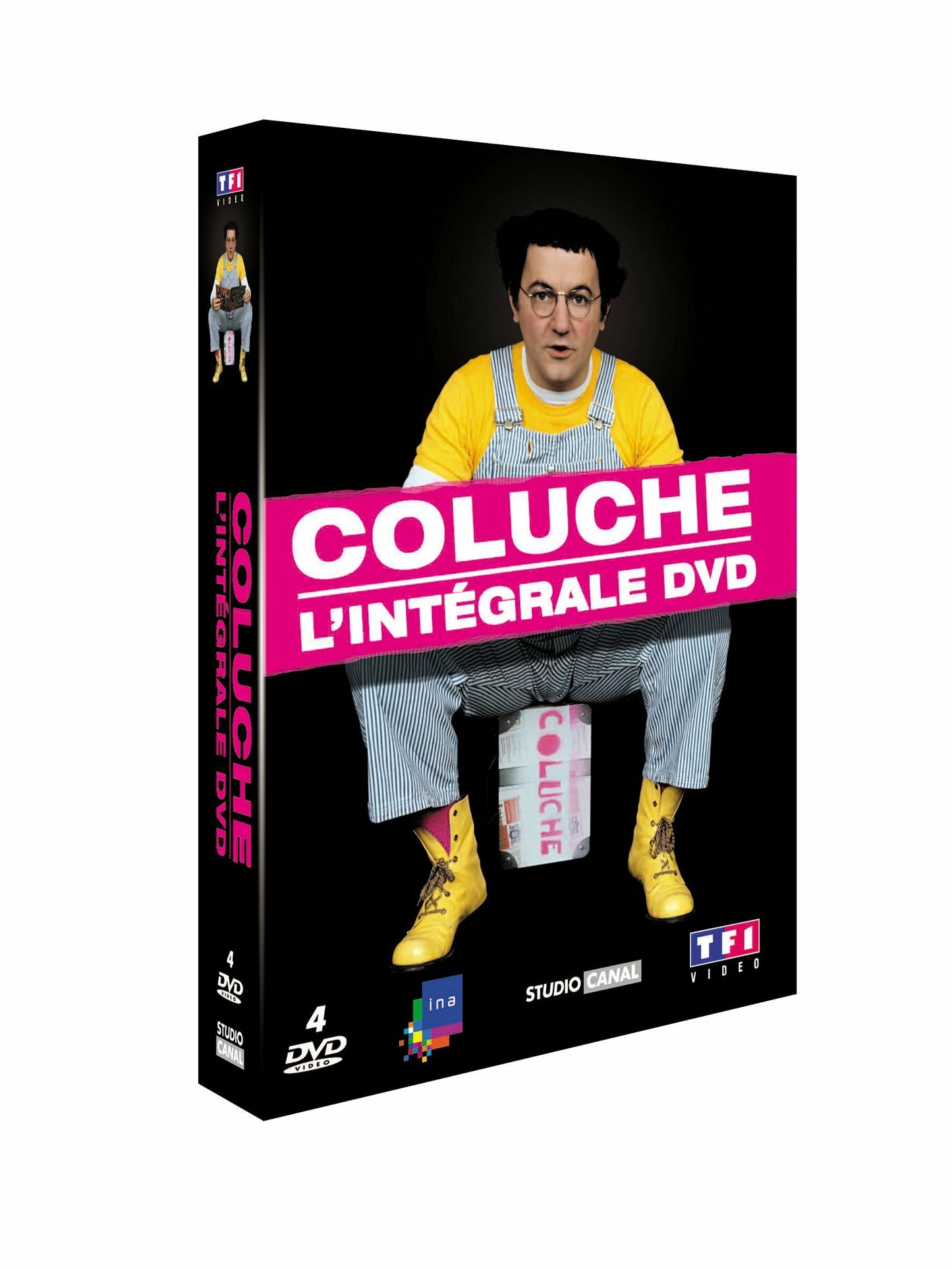 Coffret Coluche Intégrale 4 dvd - Inconnu - DVD