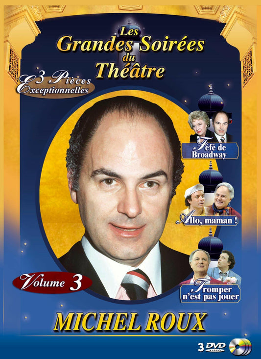 Coffret Michel Roux : Féfé de broadway / Allô, Maman / Tromper n'est pas jouer - Inconnu - DVD
