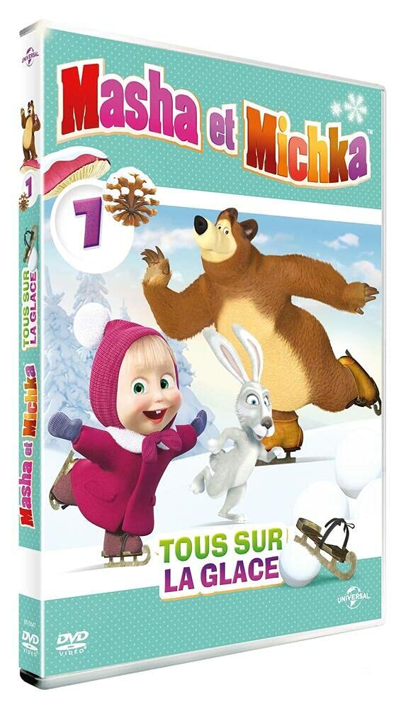 Masha Et Michka vol 7 : Tous sur la glace - Oleg Kuzovkov - DVD