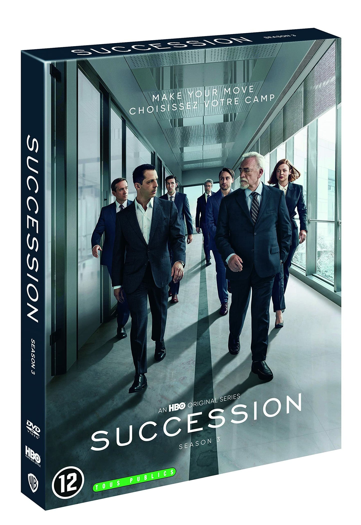 Succession Saison 3 - Kevin Bray, Mark Mylod, Cathy Yan, Shari Springer Berman, Robert Pulcini, Lorene Scafaria, Andrij Parekh - DVD