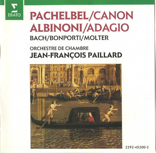 Orchestre De Chambre Jean-François Paillard - Pachelbel/Canon - Albinoni/Adagio - Orchestre De Chambre Jean-François Paillard - CD
