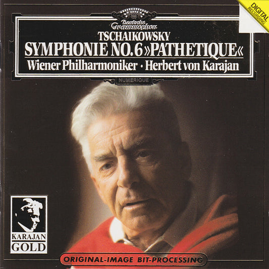 Tschaikowsky*, Wiener Philharmoniker, Herbert von Karajan - Symphonie No.6 »Pathetique« - Herbert Von Karajan, Wiener Philharmoniker, Tschaikowsky - CD