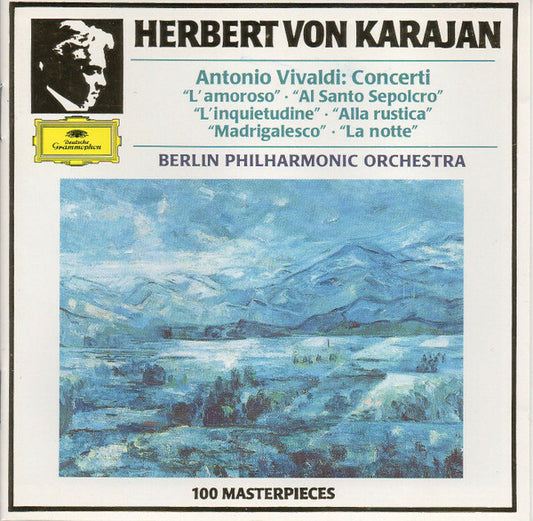 Antonio Vivaldi, Karajan*, Berliner Philharmoniker - Concerti  »L'Amoroso« · »Al Santo Sepolcro« · »L'inquietudine« · »Alla Rustica« · »Madrigalesco« ·  »La Notte - Antonio Vivaldi, Berliner Philharmoniker, Karajan - CD