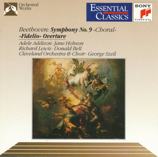 Beethoven* ? Adele Addison, Jane Hobson, Richard Lewis (3), Donald Bell, The Cleveland Orchestra, The Cleveland Orchestra Chorus, George Szell - Symphony No. 9 Choral / Fidelio Overture - The Cleveland Orchestra, George Szell, Beethoven ? Adele Addison, Jane Hobson, Richard Lewis (3), Donald Bell, The Cleveland Orchestra Chorus - CD