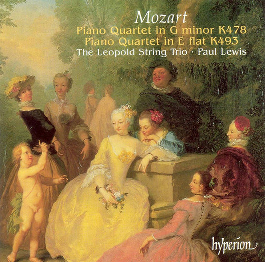 Mozart* / The Leopold String Trio ? Paul Lewis (7) - Piano Quartet In G Minor K478 ? Piano Quartet In E Flat K493 - Mozart, The Leopold String Trio ? Paul Lewis (7) - CD