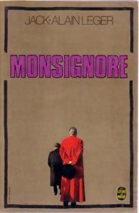 Monsignore - Jack Alain Léger - Livre