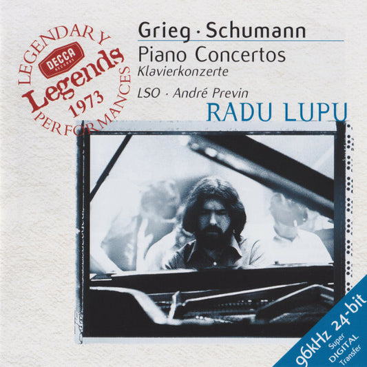Grieg* · Schumann*, LSO* · André Previn, Radu Lupu - Piano Concertos - Radu Lupu, Grieg · Schumann, LSO · André Previn - CD