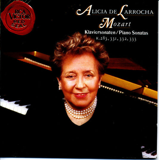 Mozart*, Alicia De Larrocha - Klaviersonate / Piano Sonatas K.283, 331, 332, 333 - Mozart, Alicia De Larrocha - CD