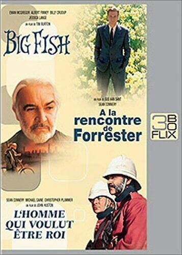 Big Fish / A la rencontre de Forrester / L'Homme qui voulut être roi - Coffret Flixbox 3 DVD - Gus Van Sant, Tim Burton, John Huston - DVD