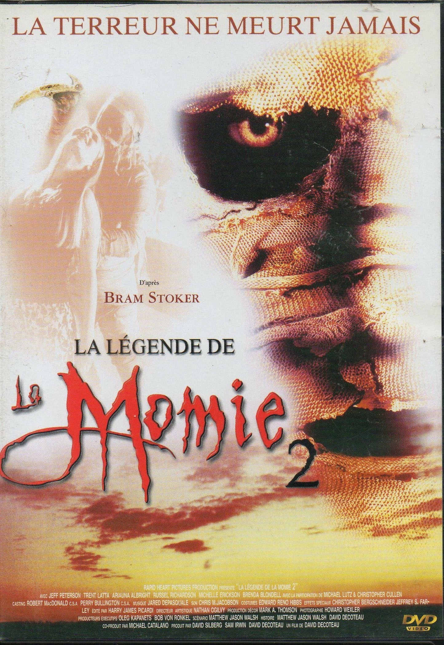 La Légende de la Momie 2 - David DeCoteau - DVD
