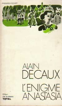 L'énigme Anastasia - Alain Decaux - Livre