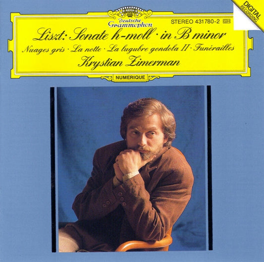 Liszt*, Krystian Zimerman - Sonate H-Moll = In B Minor · Nuages Gris · La Notte ? La Lugubre Gondola II · Funérailles - liszt, Krystian Zimerman - CD