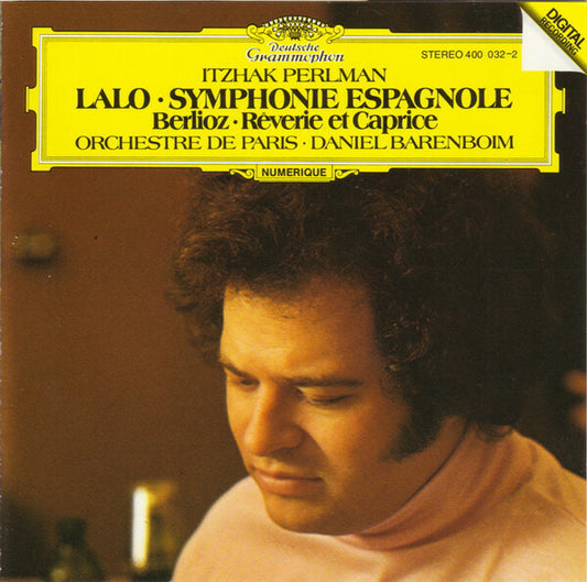 Lalo* / Berlioz* ? Orchestre De Paris ? Itzhak Perlman ? Daniel Barenboim - Symphonie Espagnole Op. 21 / Rêverie Et Caprice Op. 8 - Lalo, Berlioz ? Orchestre De Paris ? Itzhak Perlman ? Daniel Barenboim - CD