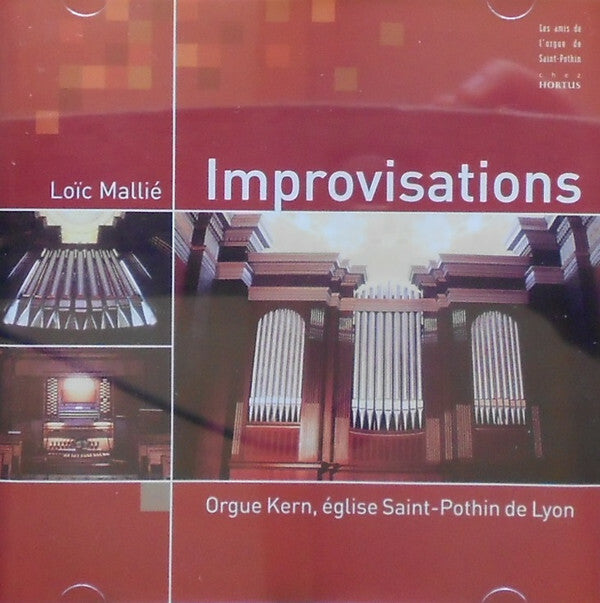 Loïc Mallié - Improvisations - Loïc Mallié - CD