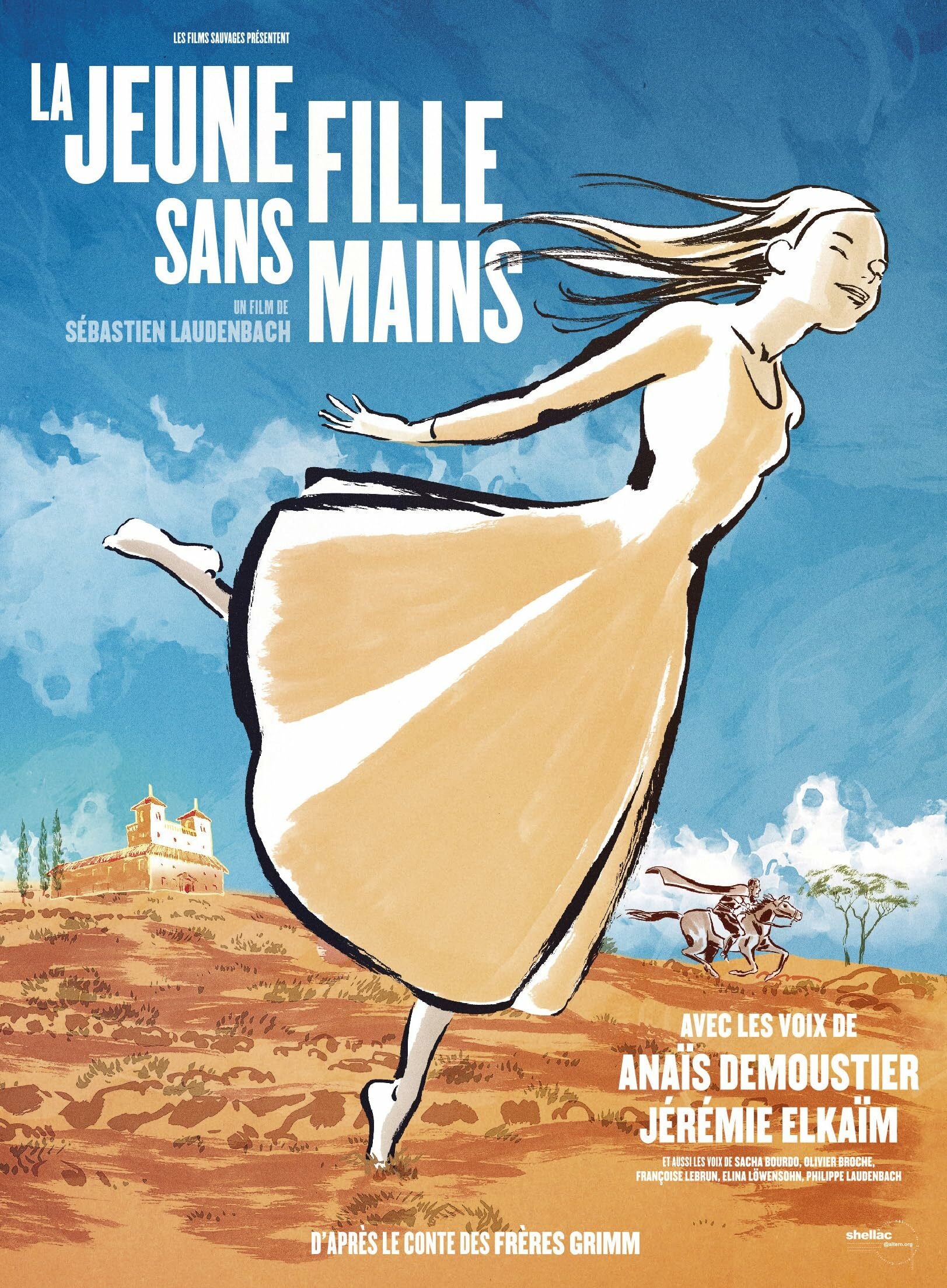 La jeune fille sans mains - Sébastien Laudenbach - DVD