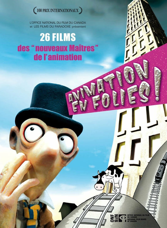 Änimations en Folies - 26 films des nouveaux maîtres de l'animation - Claude Barras, Claude Cloutier, Michèle Cournoyer, Chris Lavis, Iriz Pääbo, Jean-François Lévesque, Belinda Oldford, Theodore Ushev, Diane Obomsawin, Howie Shia, Nicolas Brault, Janet Perlman, Kevin Langdale, Cédric Louis, Jesse Rosensweet, Bruce Alcock, Cordell Barker, Félix Dufour-Laperrière, Georges Schwizgebel, David Coquard-Dassault, Denis Janke, Patrick Bouchard, Laurie Gordon, Inés Sedan, Ryan Larkin, Chris L