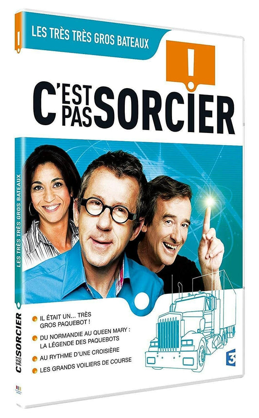 C'est pas sorcier : Très très gros bateaux - Inconnu - DVD