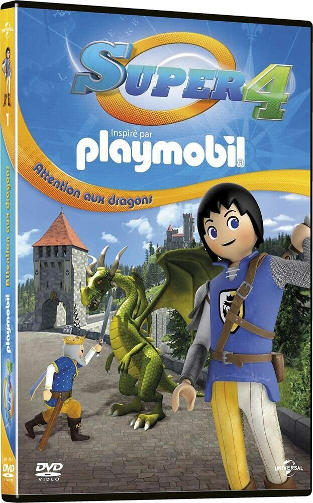 Super 4 vol 1 : Attention aux dragons - Arnaud Bouron, Cyril Adam - DVD