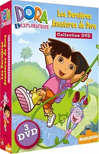 Coffret Dora l'exploratrice 3 dvd : Le village des jouets / Suivez la carte / La chasse aux oeufs - Inconnu - DVD