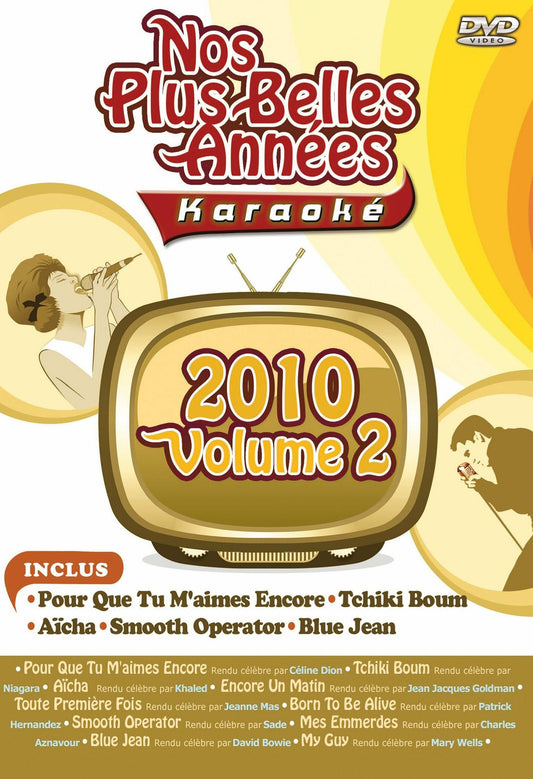 Nos Plus Belles Années Karaoké 2010 Vol. 2 - Inconnu - DVD