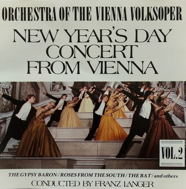 Orchestra Of The Vienna Volksoper*, Franz Langer - New Year's Day Concert From Vienna Vol. 2 - Orchestra Of The Vienna Volksoper, Franz Langer - CD