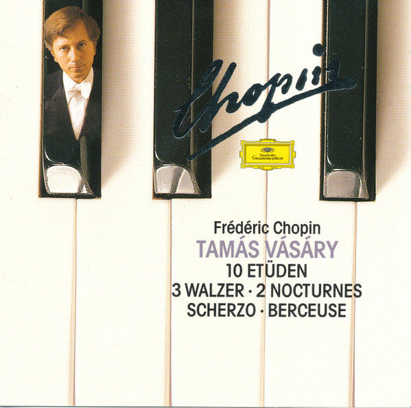Frédéric Chopin, Tamás Vásáry - 10 Etüden ? 3 Walzer ? 2 Nocturnes ? Scherzo ? Berceuse - Frédéric Chopin, Tamás Vásáry - CD