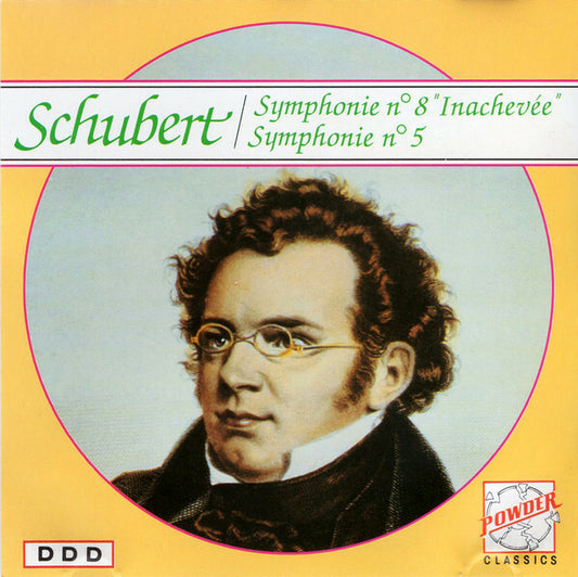Schubert* - Symphonie N° 8 Inachevée - Symphonie N° 5 - Schubert - CD