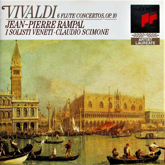 Vivaldi* ? Jean-Pierre Rampal ? I Solisti Veneti ? Claudio Scimone - 6 Flute Concertos, Op.10  - Vivaldi ? Jean-Pierre Rampal ? I Solisti Veneti ? Claudio Scimone - CD