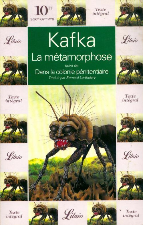 La métamorphose - Franz Kafka - Livre