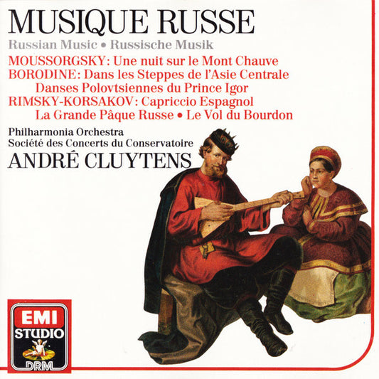 Moussorgsky*, Borodine*, Rimsky-Korsakov*, Philharmonia Orchestra, Société Des Concerts Du Conservatoire*, André Cluytens - Musique Russe = Russian Music = Russische Musik - Rimsky-Korsakov, Philharmonia Orchestra, Moussorgsky, André Cluytens, Societe Des Concerts Du Conservatoire, Borodine - CD