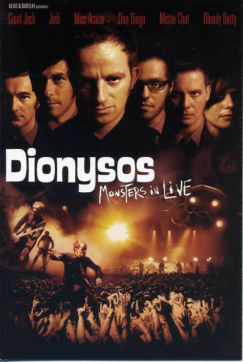 Dionysos - Monsters in live - Dionysos (2) - DVD