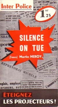 Silence on tue - Martin Méroy - Livre
