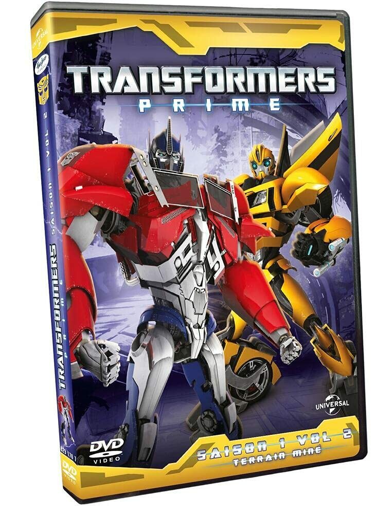 Transformers Prime-Volume 2 : Terrain miné - David Hartman, Todd Waterman, Vinton Heuck, Shaunt Nigoghossian - DVD