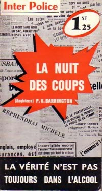 La nuit des coups - Pamela Barrington - Livre