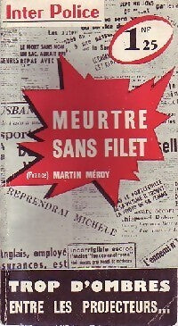 Meurtre sans filet - Martin Méroy - Livre