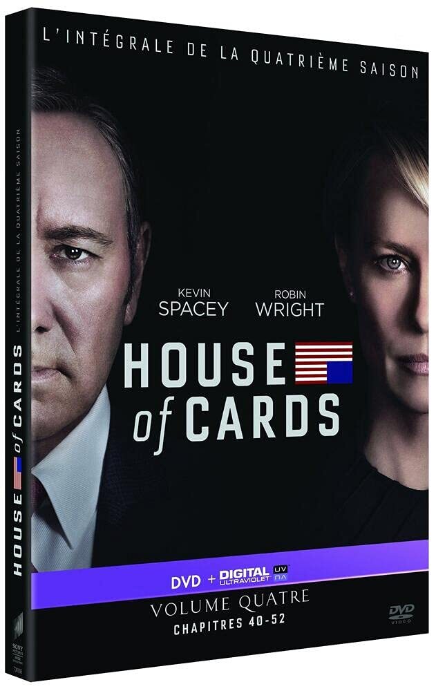 House of Cards-Saison 4 (DVD + Copie Digitale) - Robin Wright, Tucker Gates, Tom Shankland, Kari Skogland, Alex Graves, Jakob Verbruggen - DVD