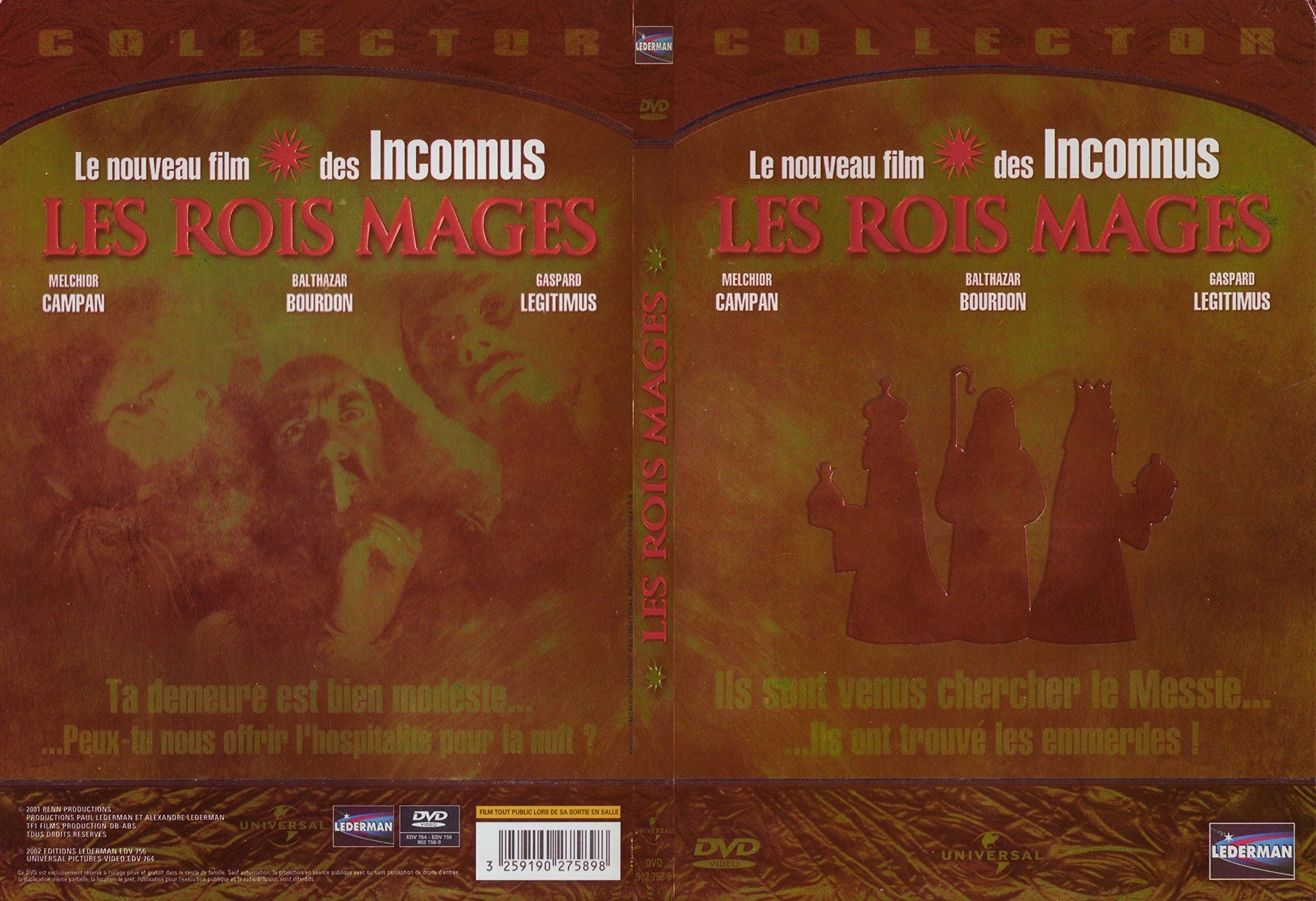 Les Rois mages - Didier Bourdon, Bernard Campan - DVD