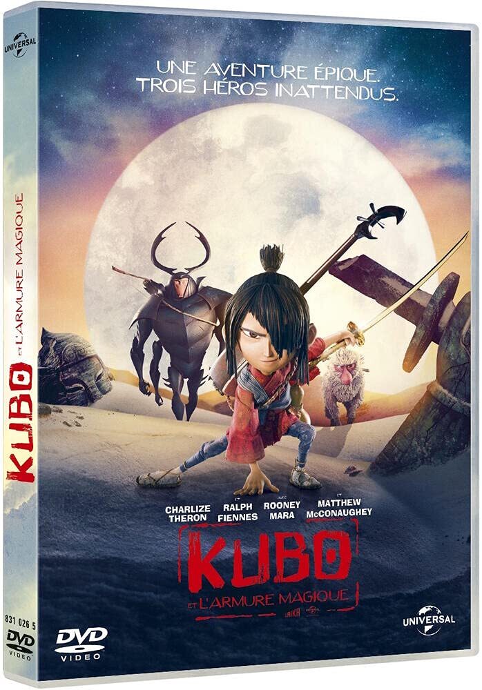 Kubo et l'Armure Magique - Travis Knight - DVD