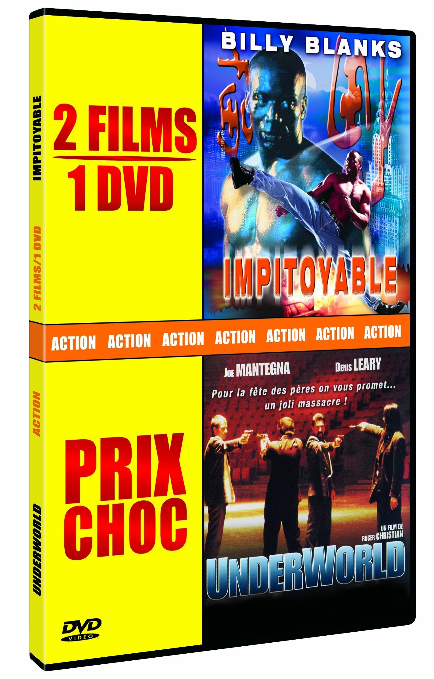 BIPACK IMPITOYABLE/Underworld - Inconnu - DVD