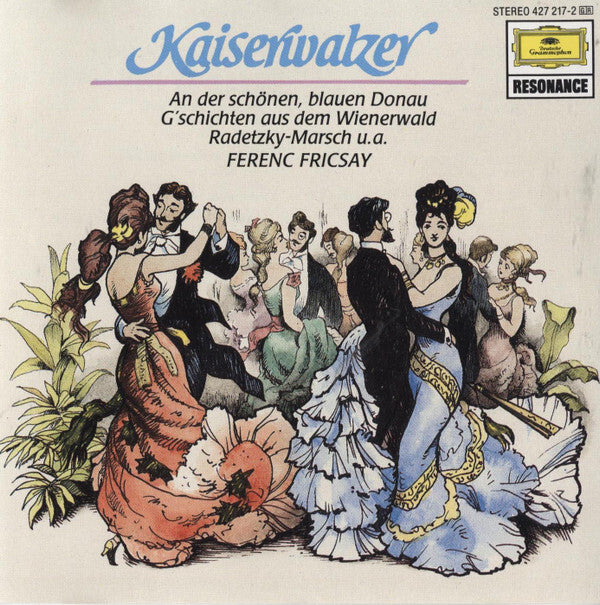 Johann Strauss*, Johann Strauss*, Radio-Symphonie-Orchester Berlin, Ferenc Fricsay - Kaiserwalzer - Ferenc Fricsay, johann strauss, Radio-Symphonie-Orchester Berlin - CD