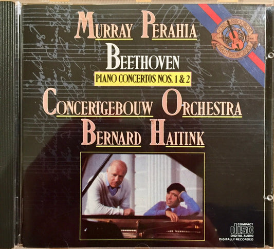 Beethoven* - Murray Perahia, Concertgebouw Orchestra*, Bernard Haitink - Piano Concertos Nos. 1 & 2 - Beethoven - CD