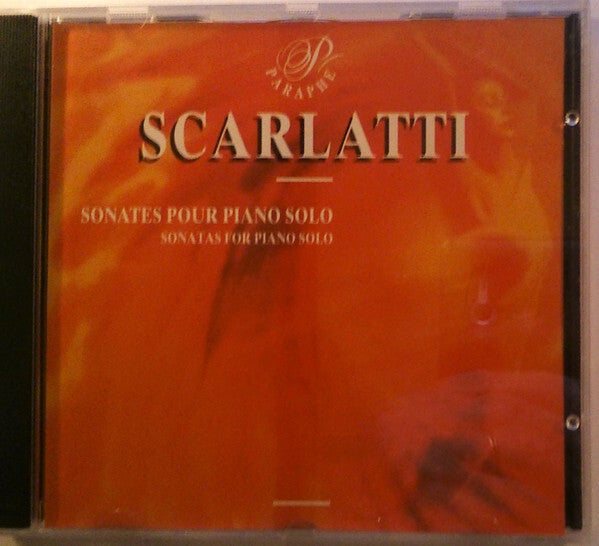 Scarlatti* - Sonates Pour Piano Solo = Sonatas For Piano Solo - Scarlatti - CD