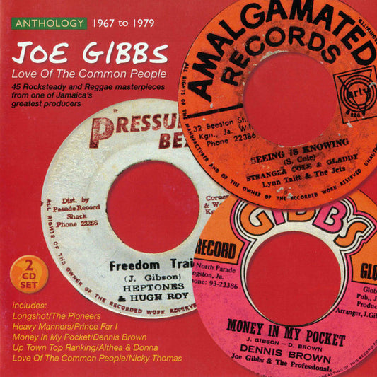 Joe Gibbs - Anthology 1967 To 1979 (Love Of The Common People) - Joe Gibbs - CD