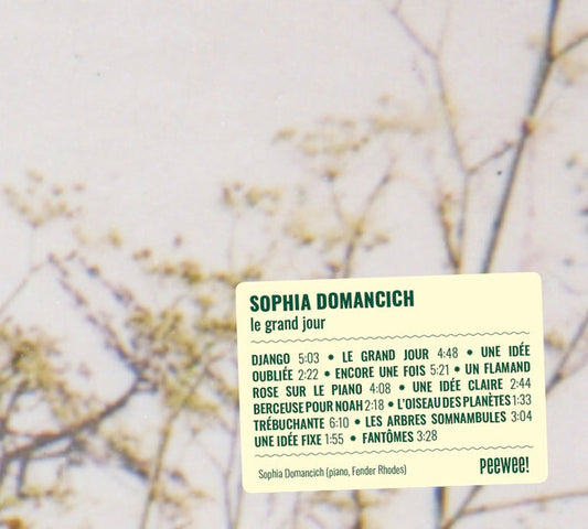 Sophia Domancich - Le Grand Jour - Sophia Domancich - CD