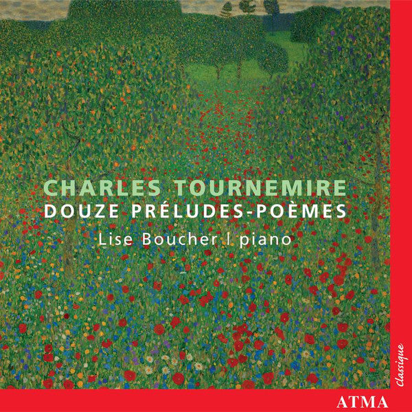 Charles Tournemire - lise boucher - Douze Préludes-Poèmes - Charles Tournemire - CD