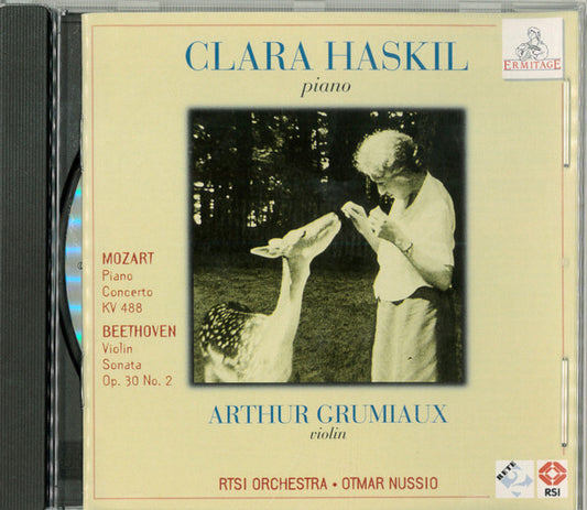 Clara Haskil, Arthur Grumiaux - Mozart* / Beethoven* - Piano Concerto KV 488 / Violin Sonata Op. 30 No. 2 - Clara Haskil, Arthur Grumiaux - CD