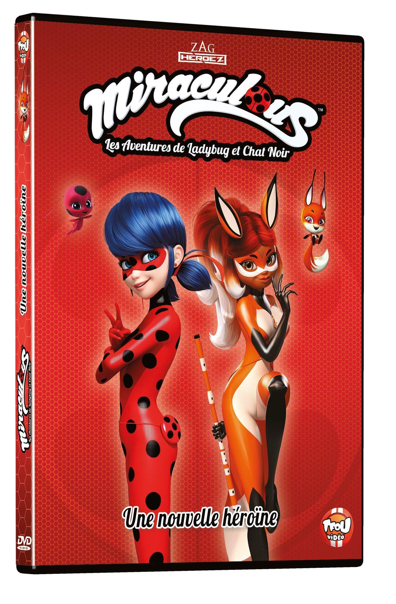 MIRACULOUS LADYBUG VOLUME 8 : UNE NOUVELLE HEROINE - Tomas Astruc - DVD