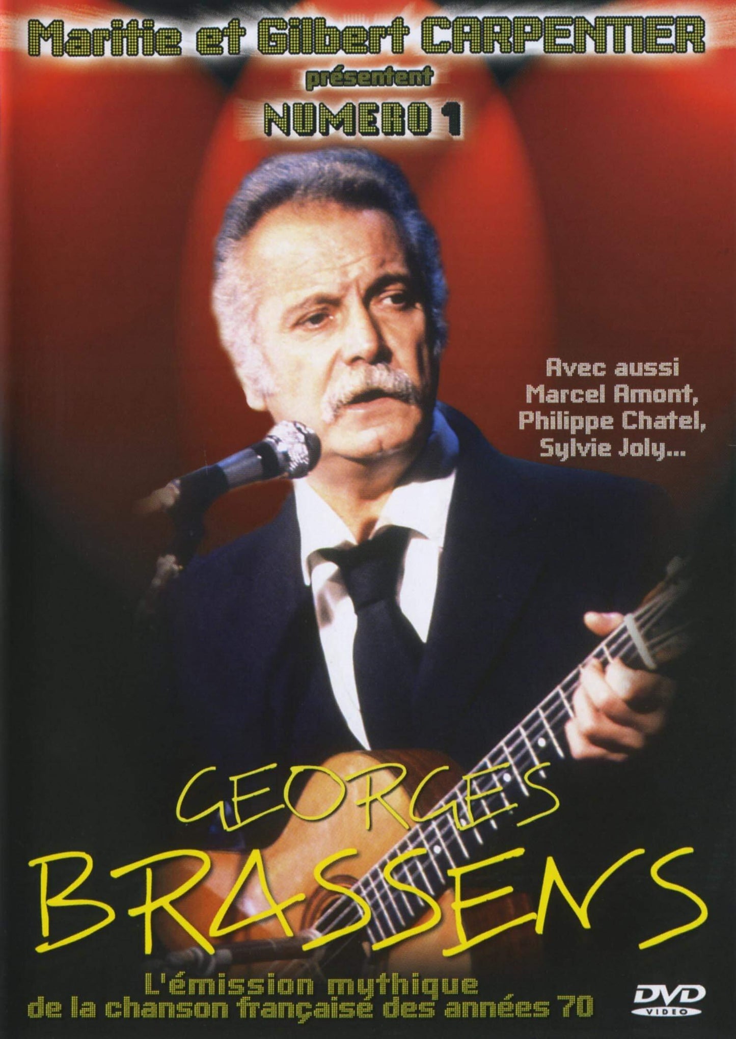 Numéro Un. Georges Brassens - Gilbert Carpentier, Maritie Carpentier - DVD